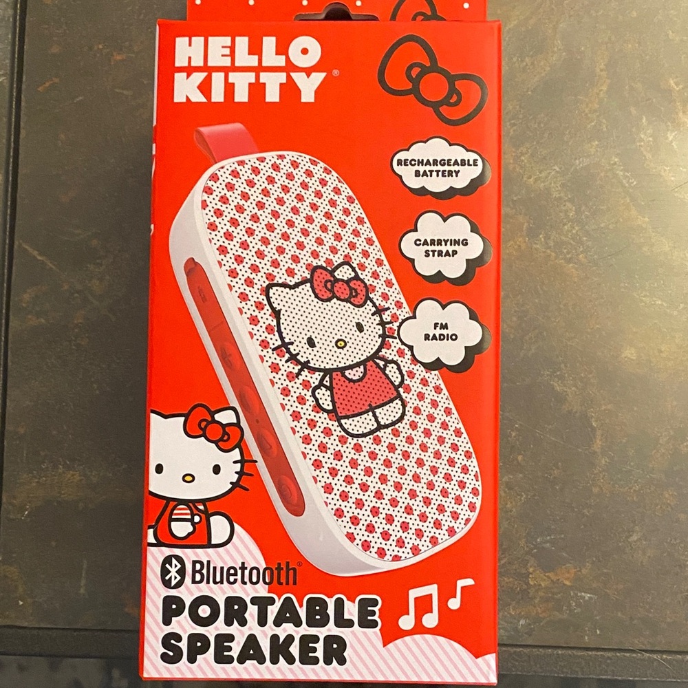 New Hello Kitty Portable Speaker